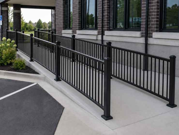 Commercial railings in Ontario