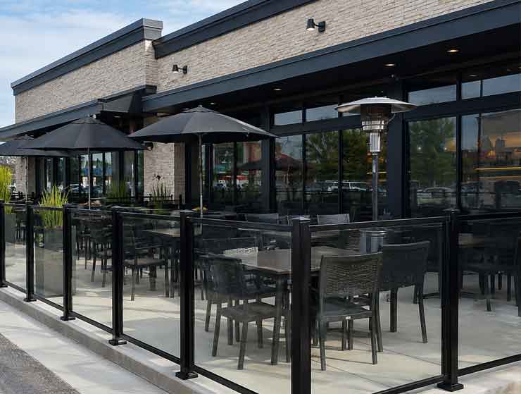 Restaurant Railings, Ontario